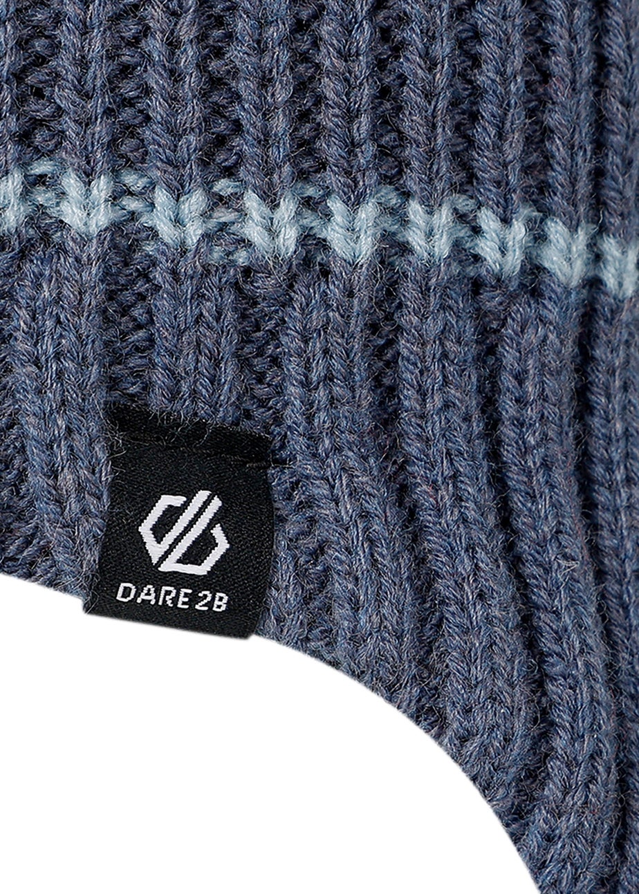 Dare2B Indigo Blue Kids' Ellmau Ear Cover Beanie (7-13 years)
