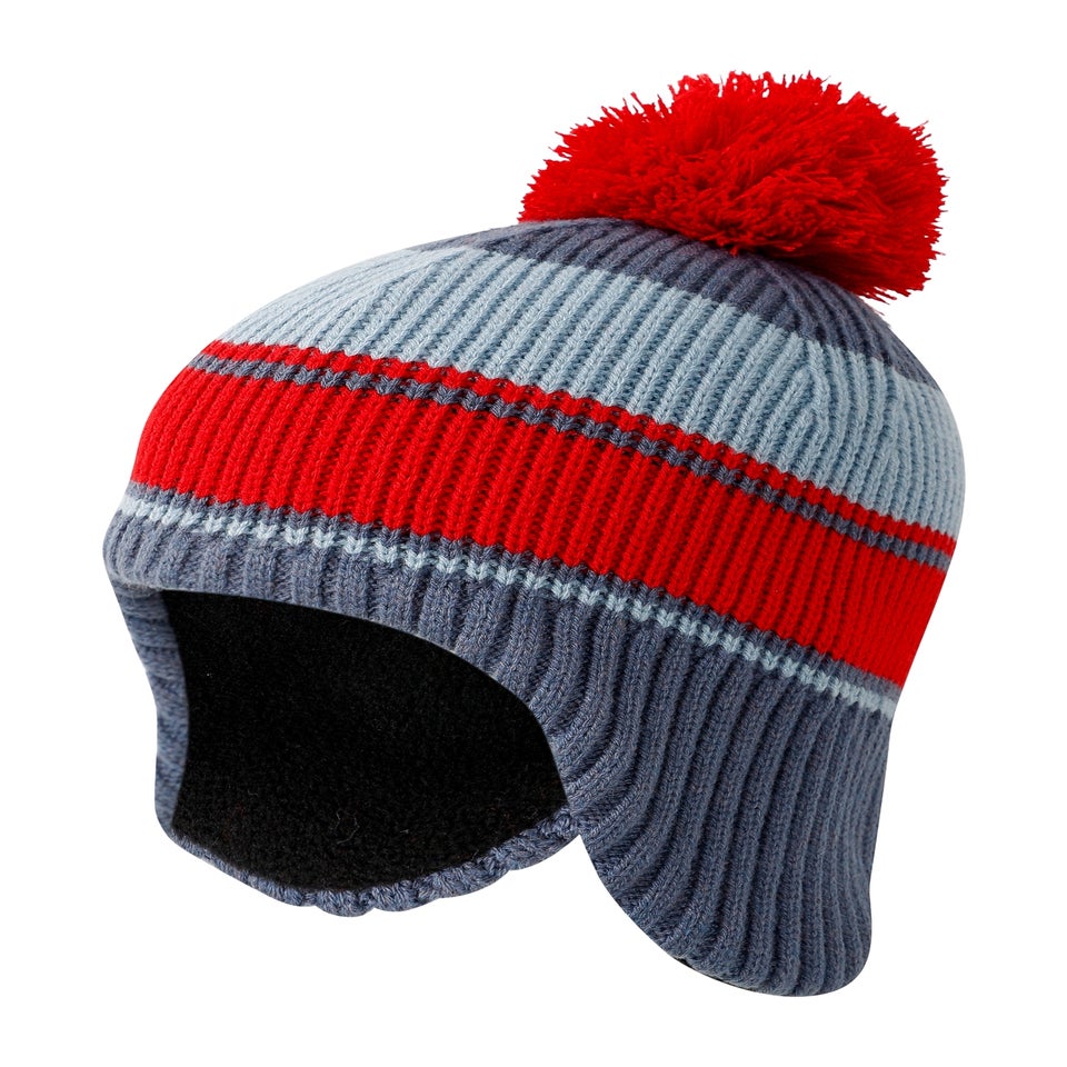 Dare2B Indigo Blue Kids' Ellmau Ear Cover Beanie (7-13 years)