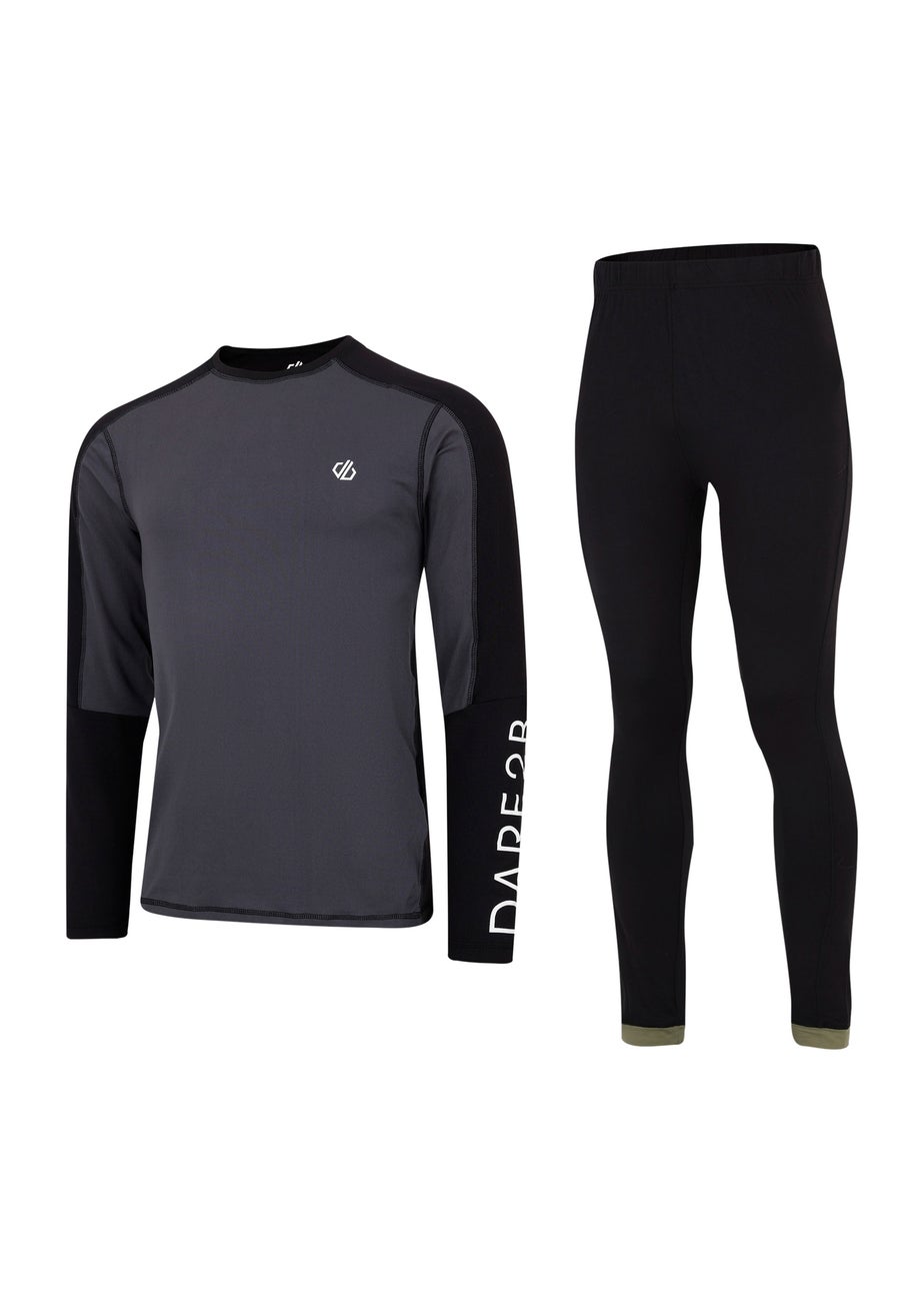 Dare2B Black/Grey Exchange III Baselayer Set