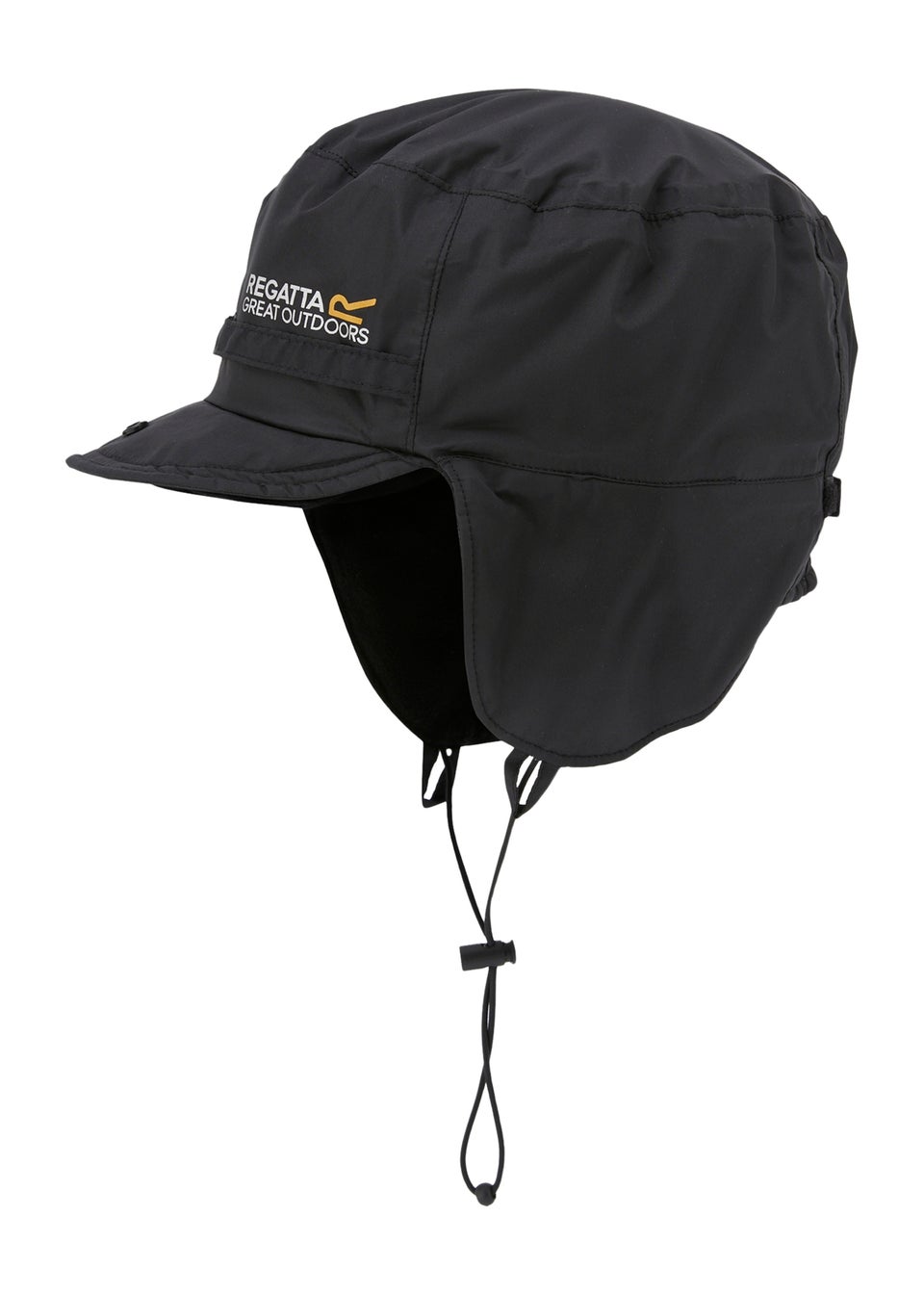 Regatta Black Padded Igniter Waterproof Hat