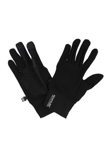 Regatta Black Touchtip II Stretch Gloves