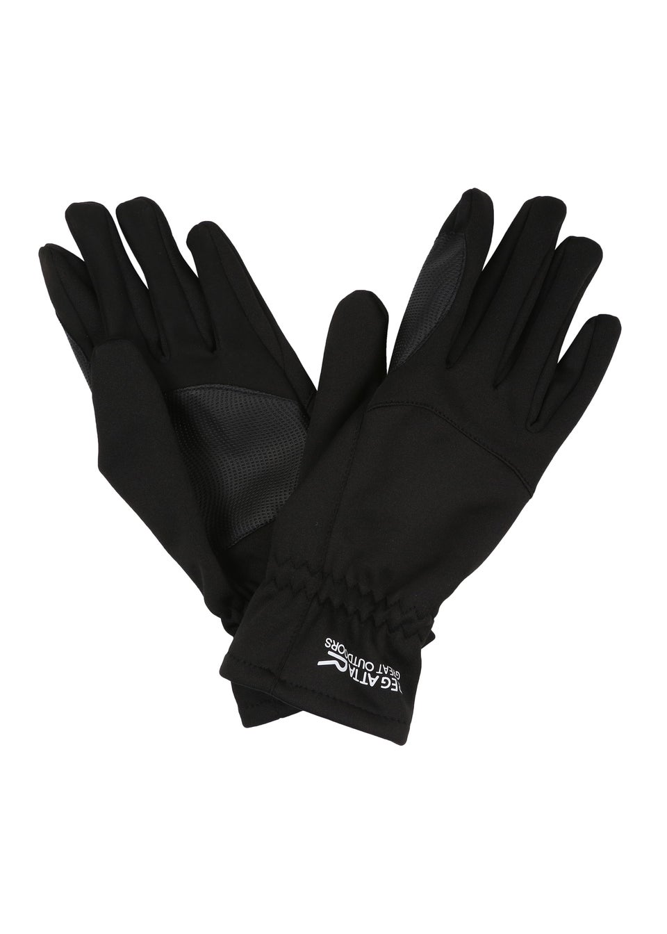 Regatta Black Softshell III Stretch Gloves