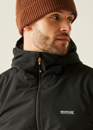 Regatta Black Caspen Waterproof Insulated Jacket