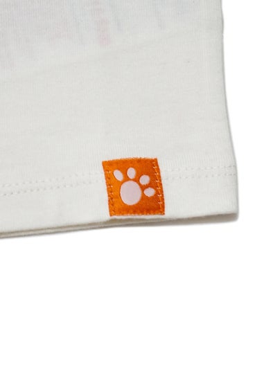 Lucy & Sam Cream Mooing Around Short Sleeve Tee (6 Months to 6 Years)