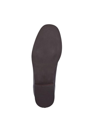 Cotton Traders Chocolate Grace Leather Loafers