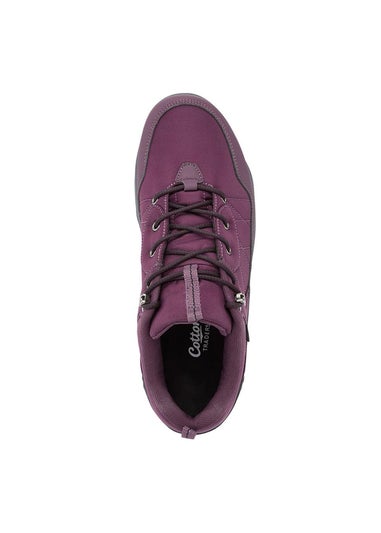 Cotton Traders Purple Grape Waterproof Ramble Shoes