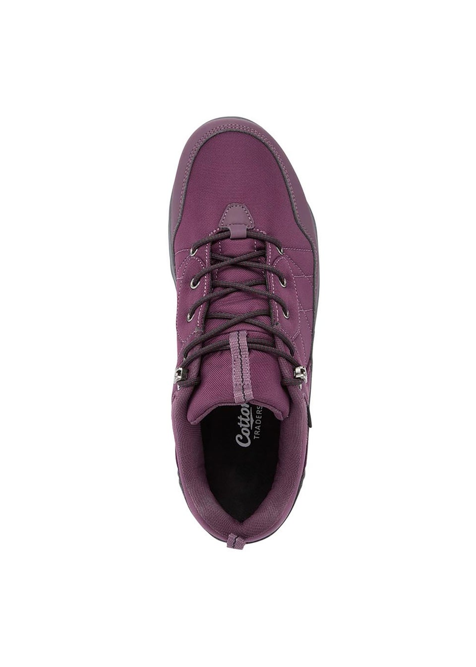 Cotton Traders Purple Grape Waterproof Ramble Shoes