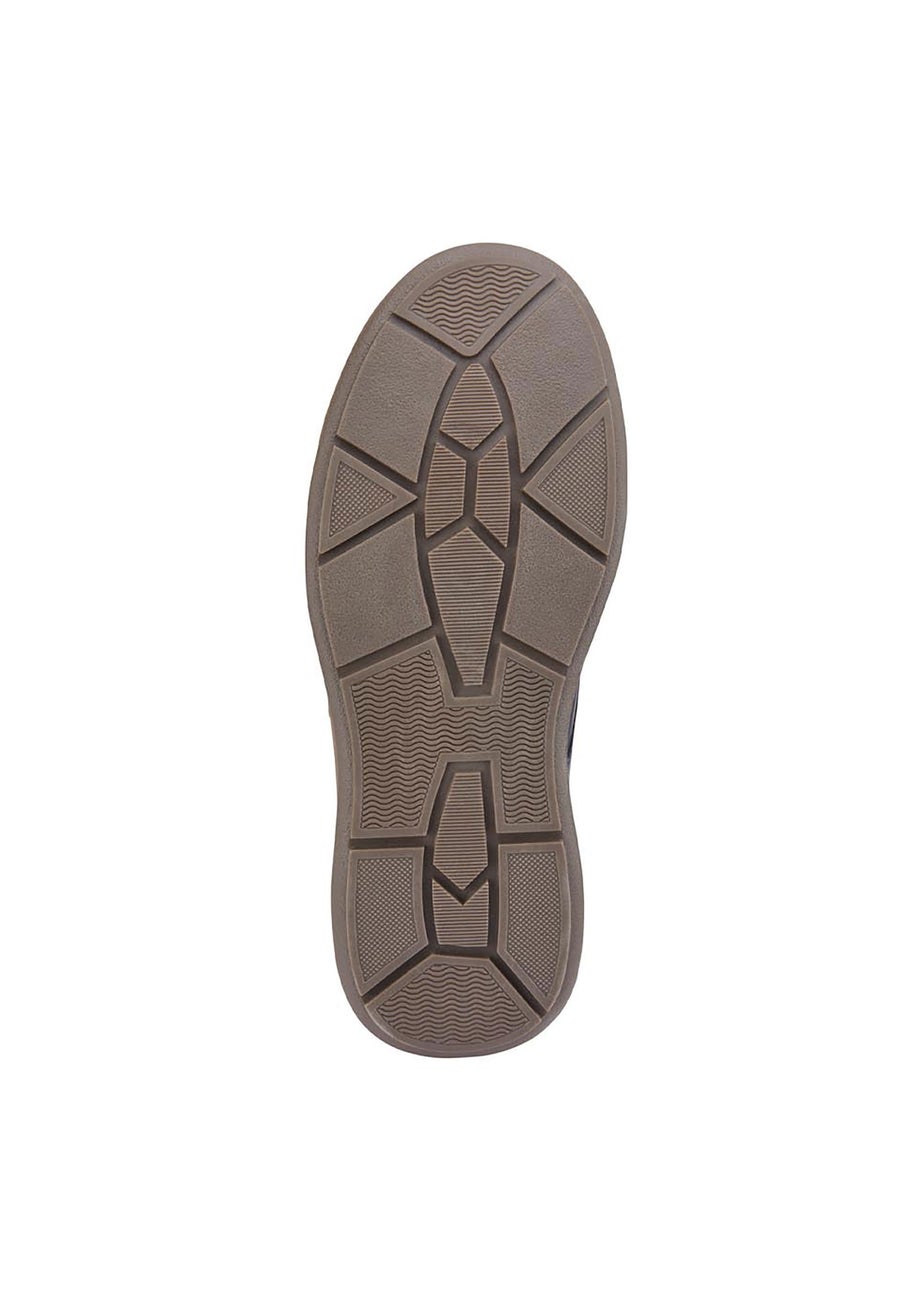 Cotton Traders Navy Casual Adjustable Shoes