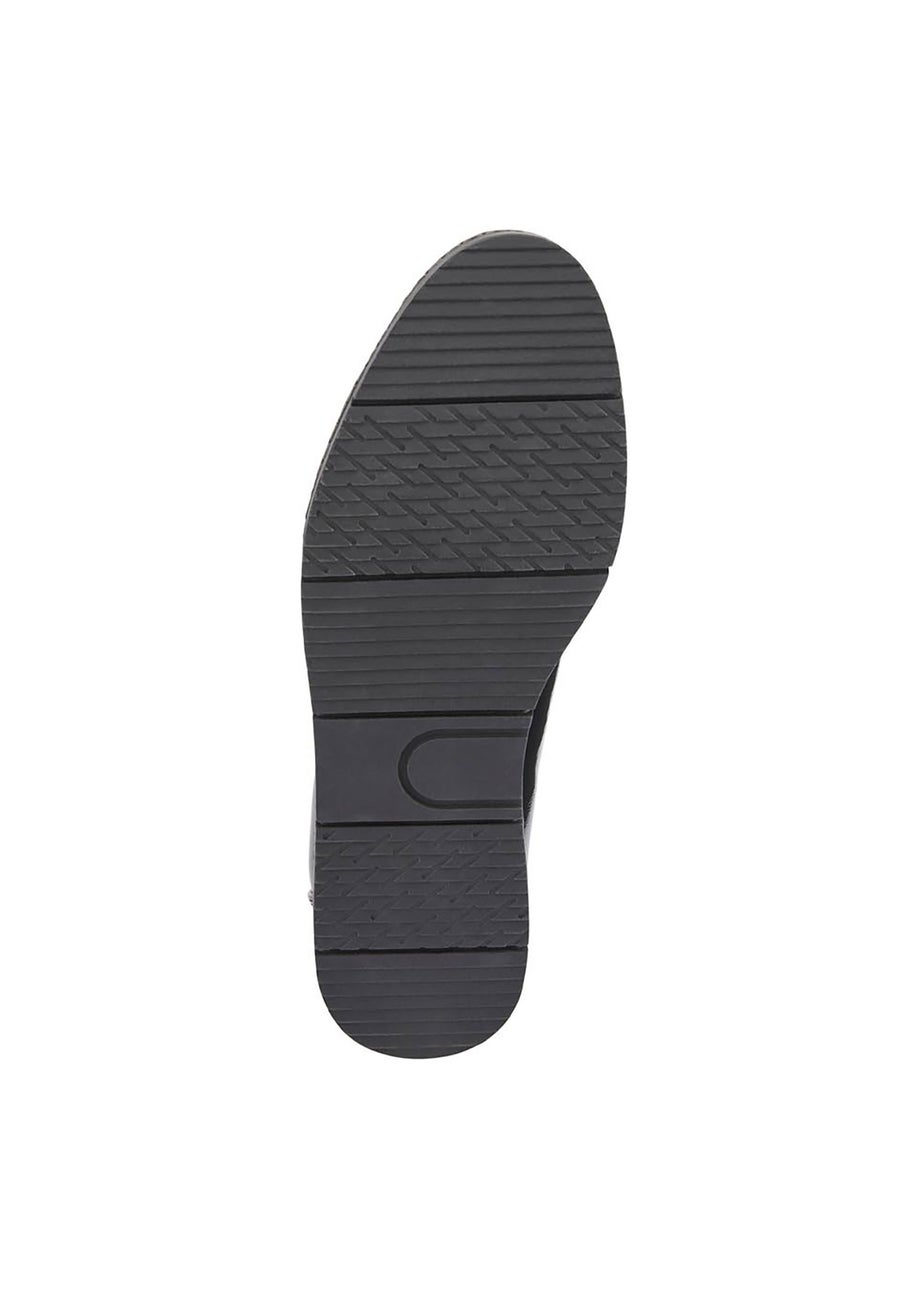 Cotton Traders Black Loafers