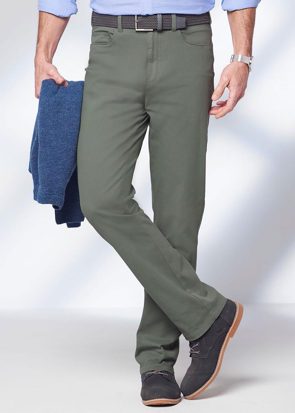 Cotton Traders Everglade Super Stretchy 5 Pocket Trousers