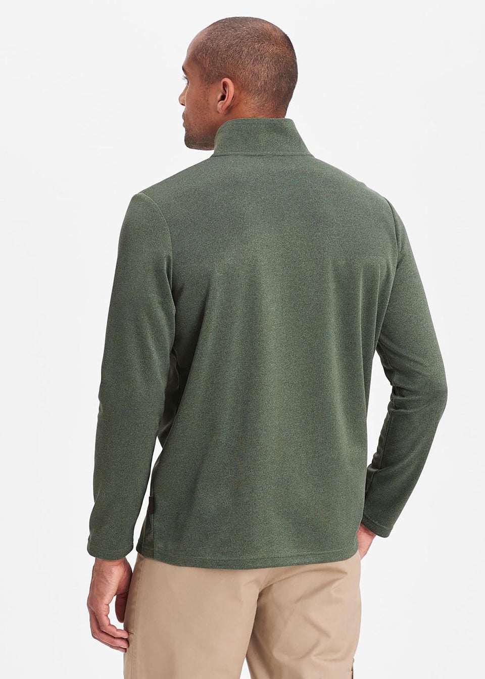 Cotton Traders Everglade Breathable Long Sleeve Half Zip Top