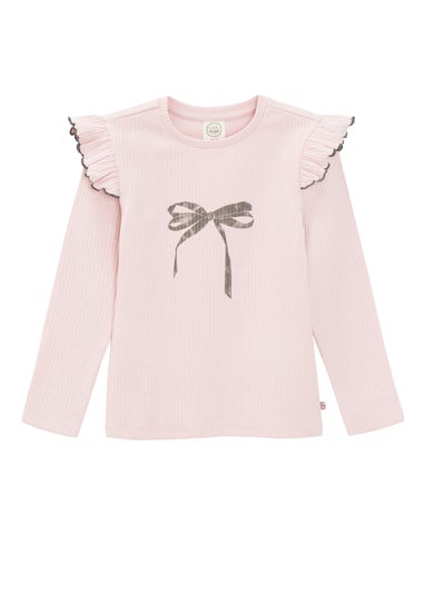 Cool Club Pink 2-Pack Bow Printed T-Shirts (2-7 yrs)