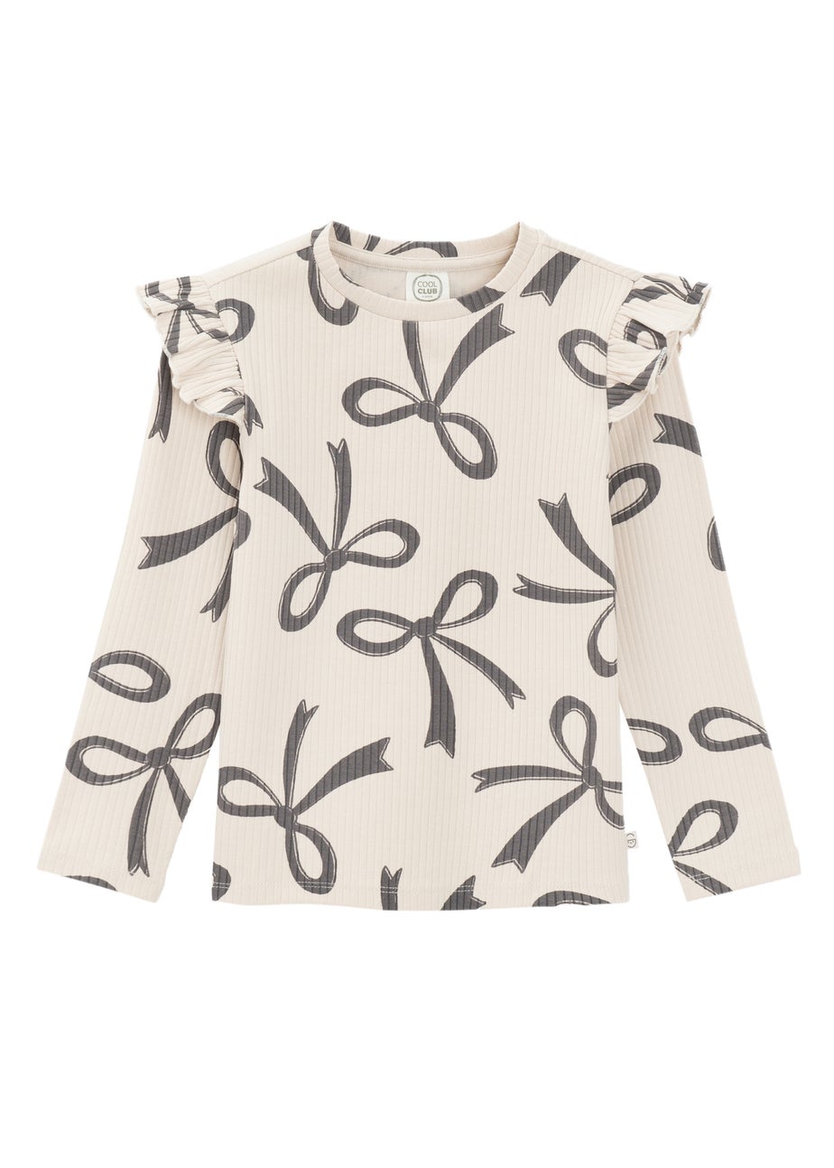 Cool Club Pink 2-Pack Bow Printed T-Shirts (2-7 yrs)