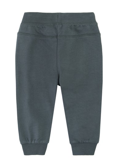 Cool Club Grey Basic Ribbed Cuff Joggers (2-24 mnths)