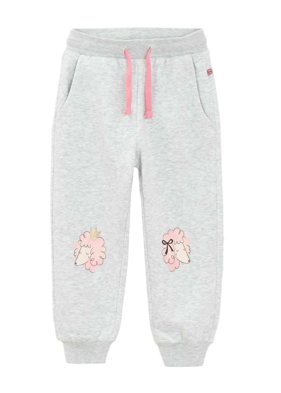 Cool Club Grey Cosy Poodle Print Joggers With Drawstring Waistband (3-7 yrs)