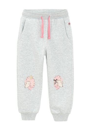 Cool Club Grey Cosy Poodle Print Joggers With Drawstring Waistband (3-7 yrs)