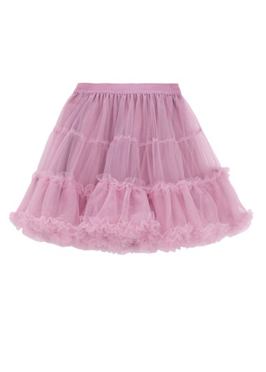 Cool Club Pink Layered Tulle Skirt (2-7 yrs)