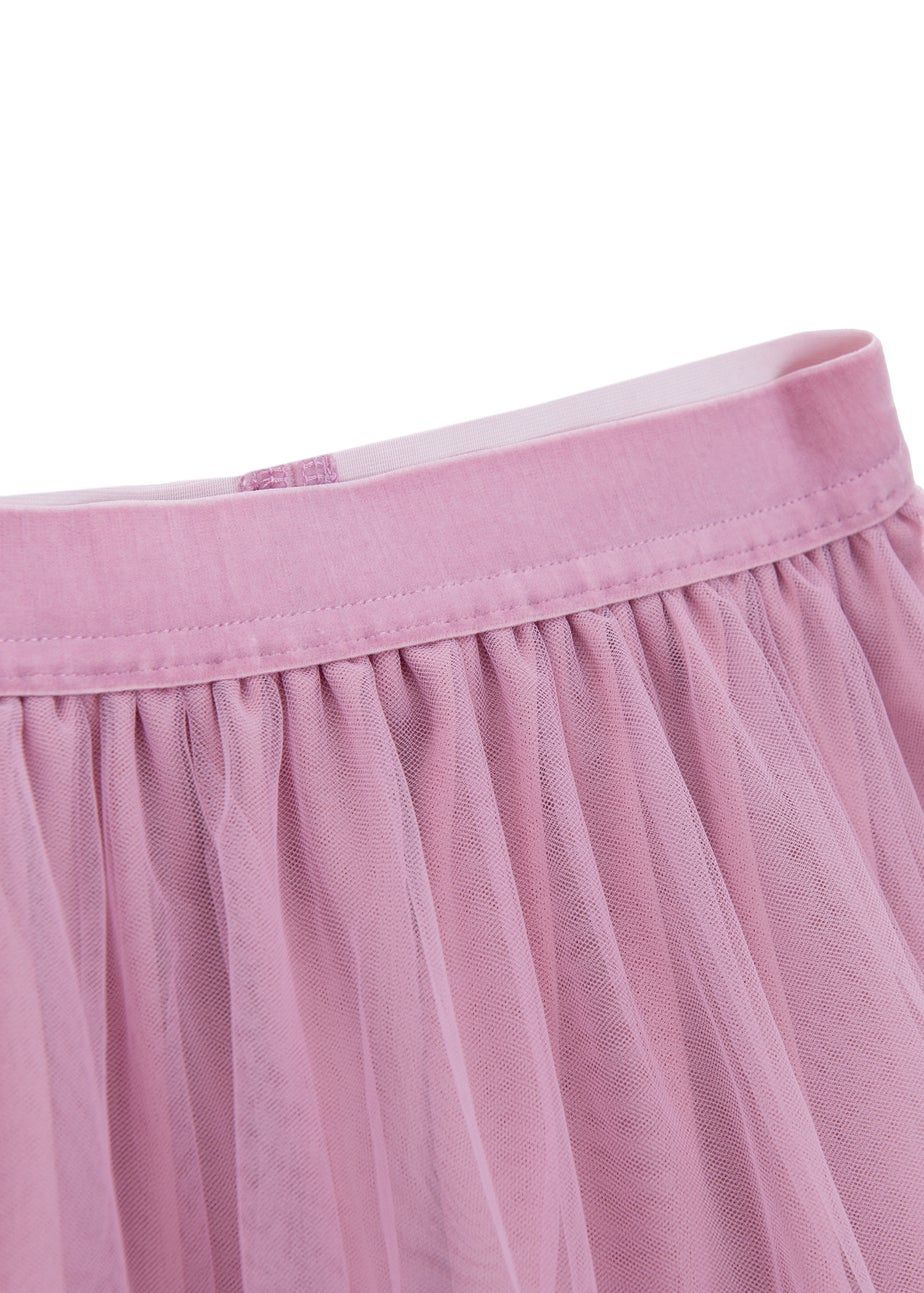 Cool Club Pink Layered Tulle Skirt (2-7 yrs)