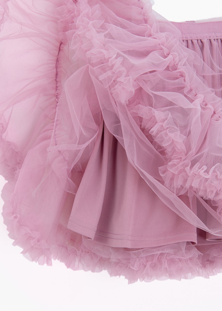 Cool Club Pink Layered Tulle Skirt (2-7 yrs)