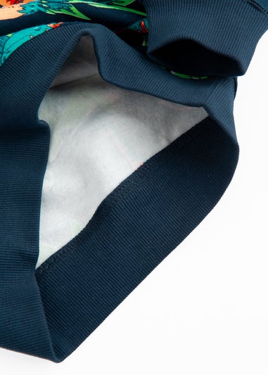 Cool Club Navy Dinosaur Printed Long Sleeve Sweatshirt (2-7 yrs)