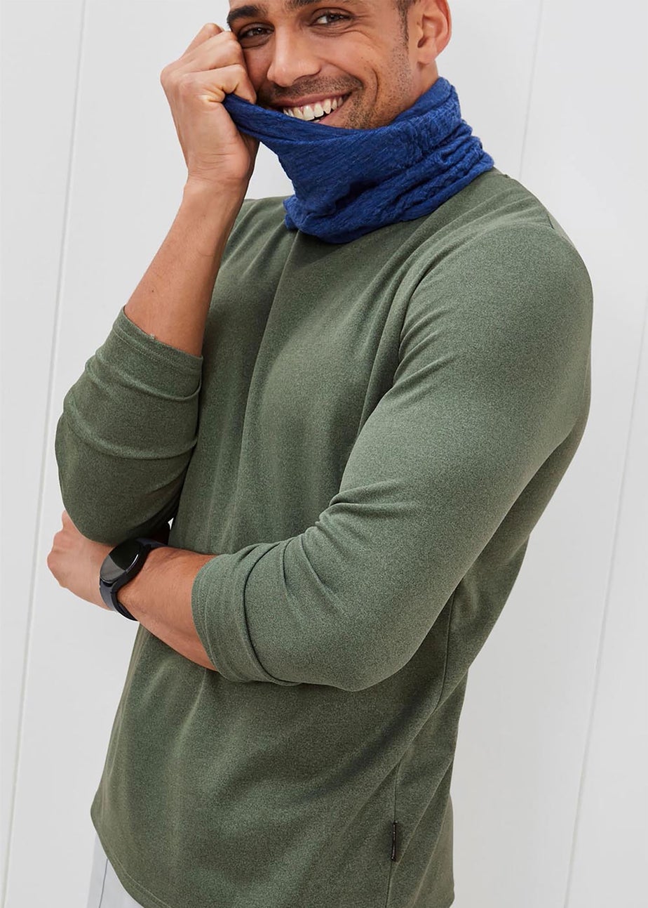 Cotton Traders Everglade Breathable Long Sleeve Crew Neck Top