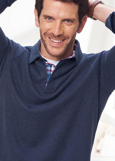 Cotton Traders Night Sky Brushed Rib Top