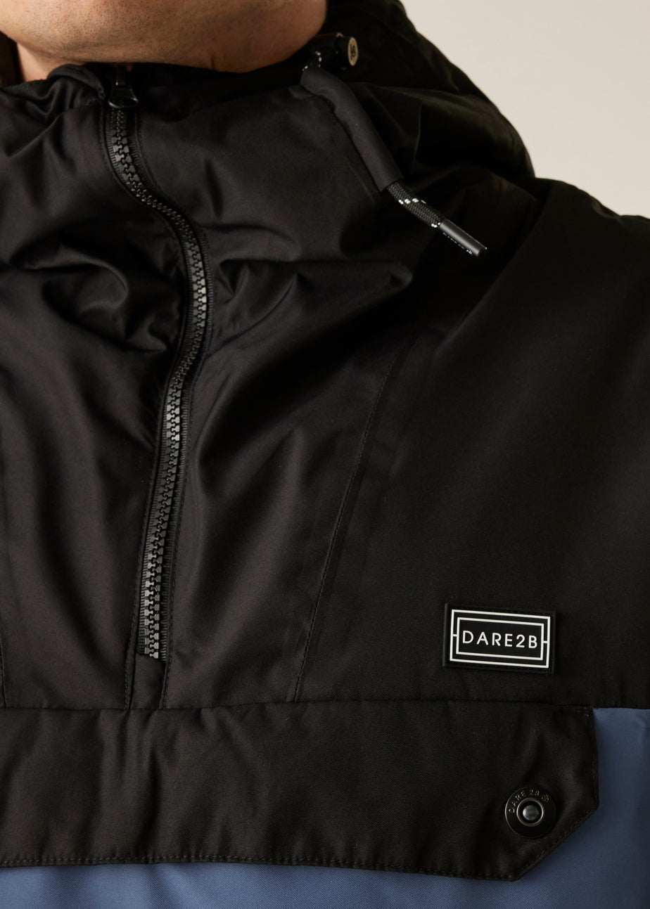 Dare2B Indigo Blue Freeride Overhead Waterproof Insulated Jacket