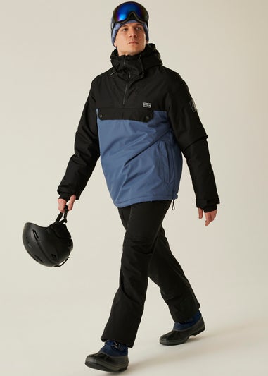 Dare2B Indigo Blue Freeride Overhead Waterproof Insulated Jacket