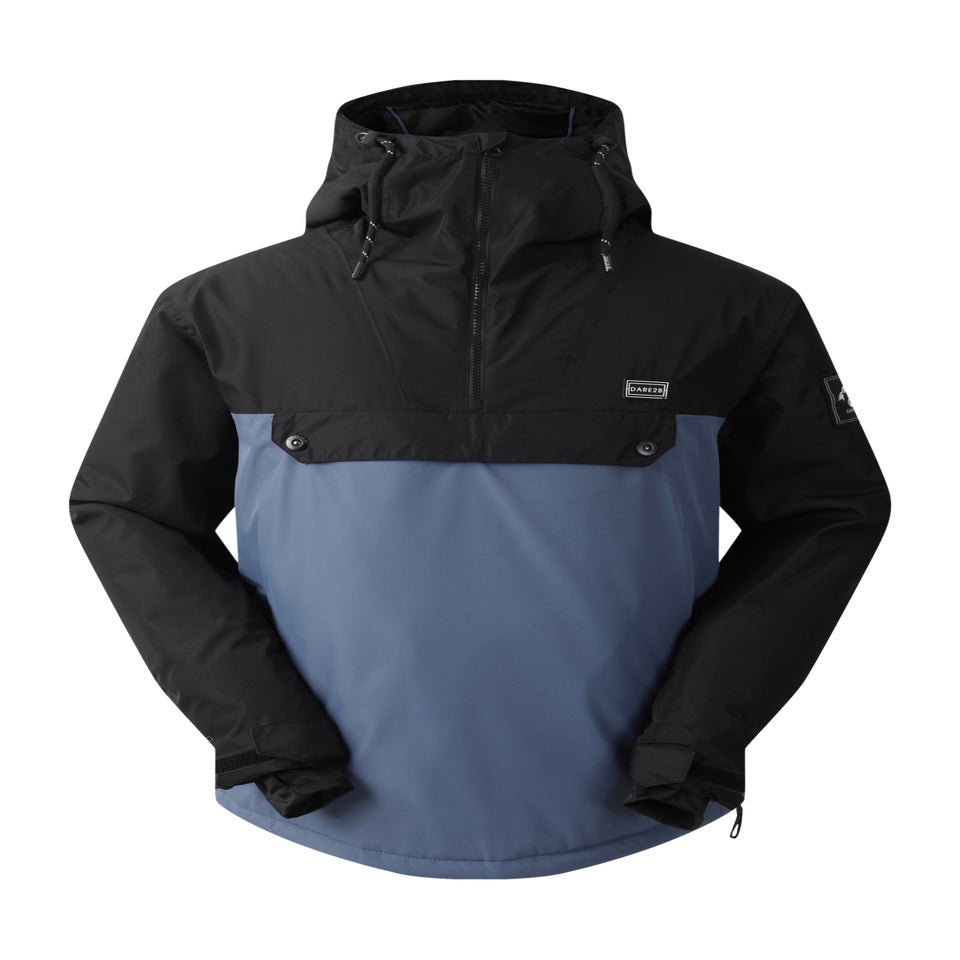 Dare2B Indigo Blue Freeride Overhead Waterproof Insulated Jacket
