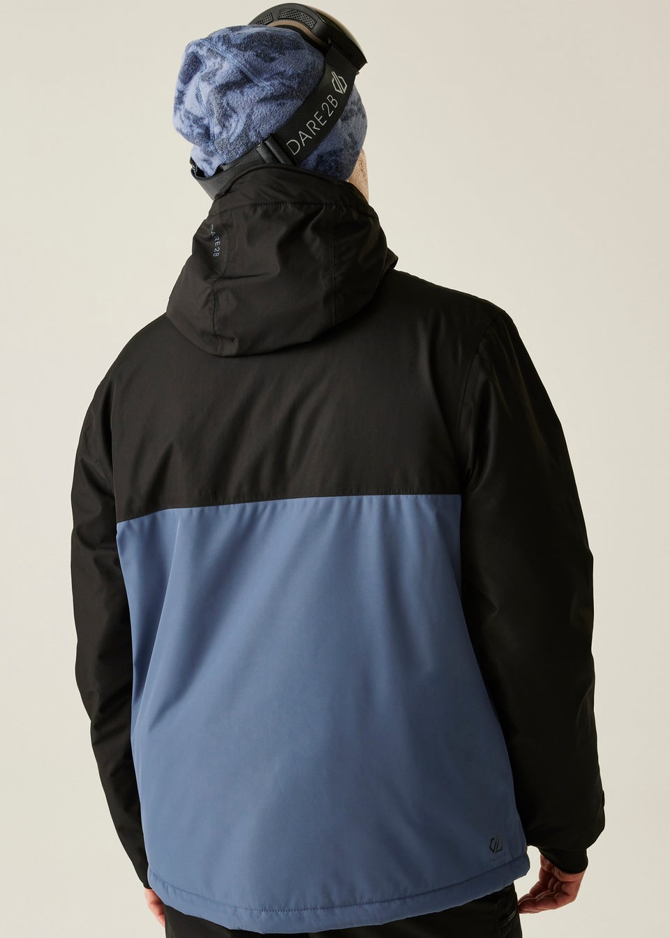 Dare2B Indigo Blue Freeride Overhead Waterproof Insulated Jacket