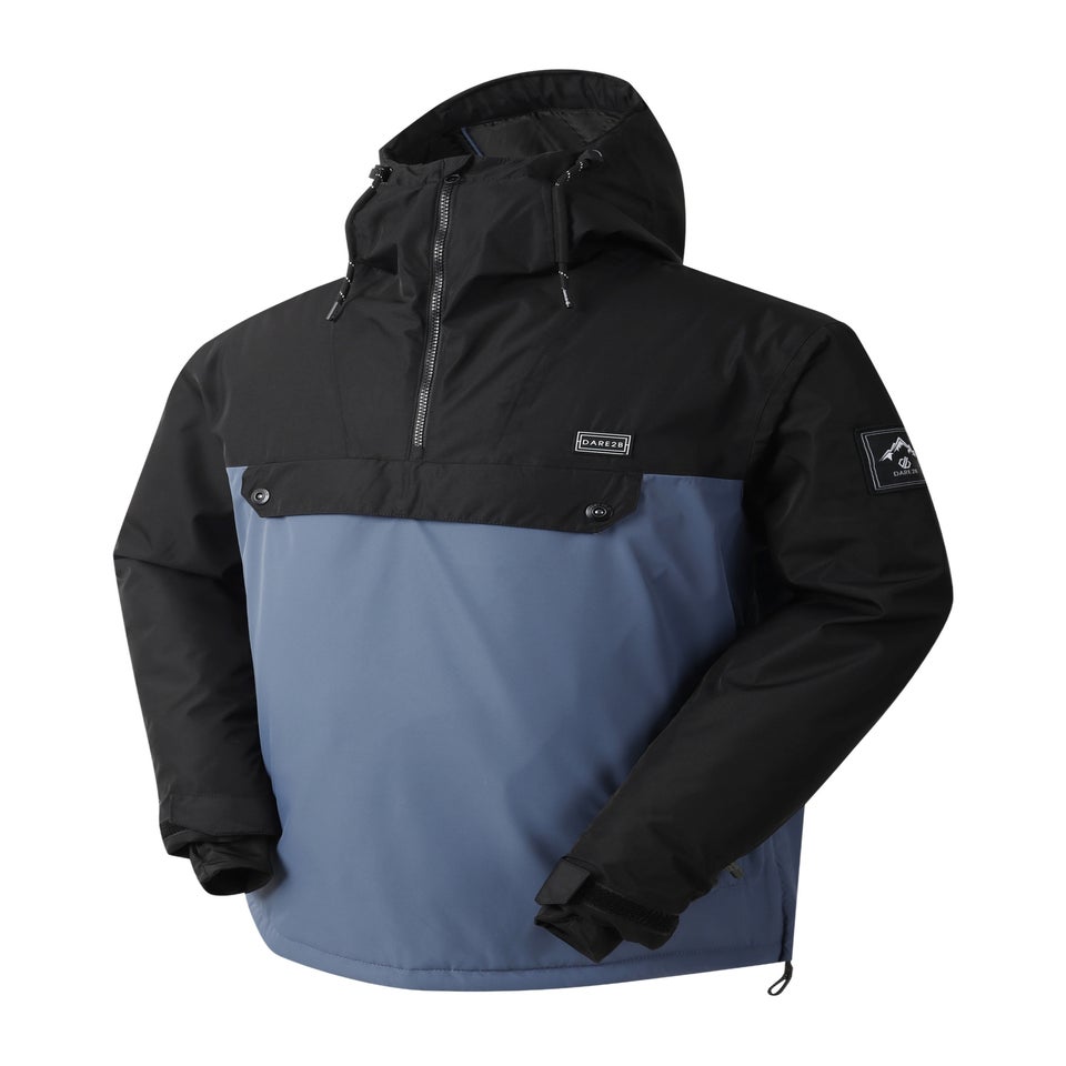 Dare2B Indigo Blue Freeride Overhead Waterproof Insulated Jacket