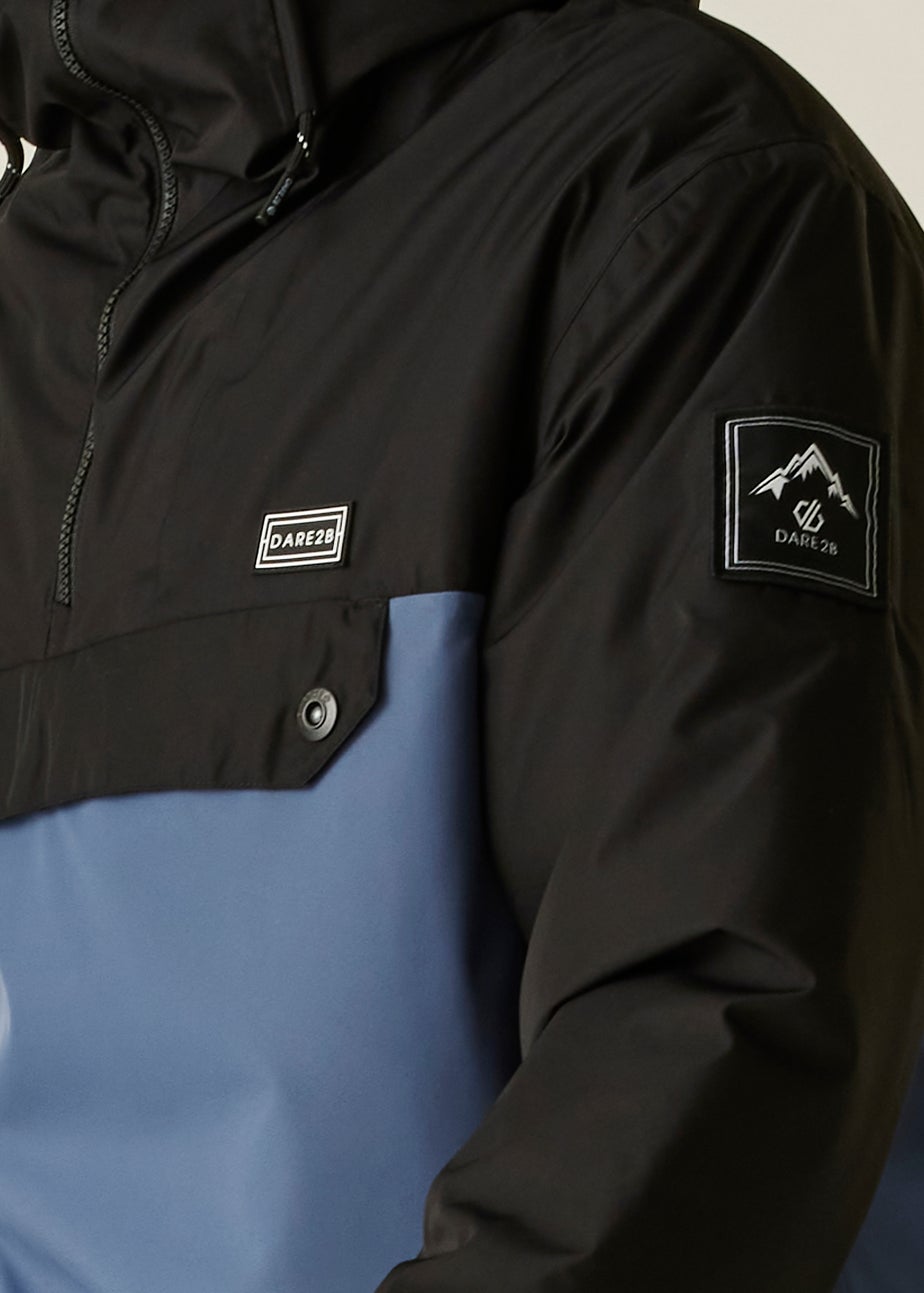 Dare2B Indigo Blue Freeride Overhead Waterproof Insulated Jacket