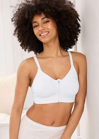 Cotton Traders Multi 2 Pack Abby Zip Front Comfort Bras