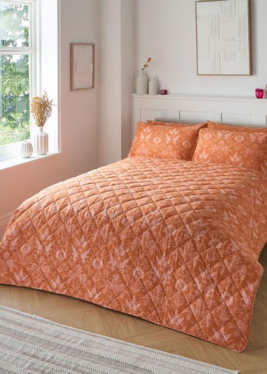 Cotton Traders Multi Everley Cotton Bedspread