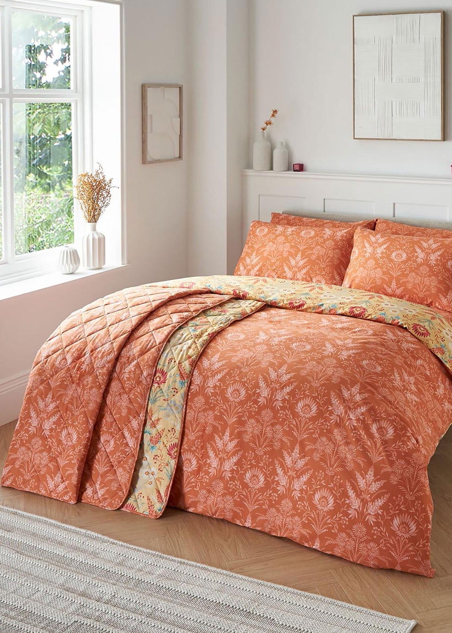 Cotton Traders Multi Everley Cotton Bedspread