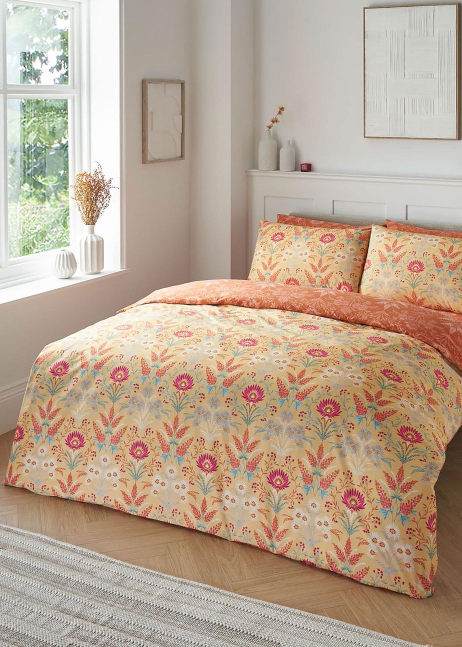 Cotton Traders Multi Everley Cotton Duvet Set