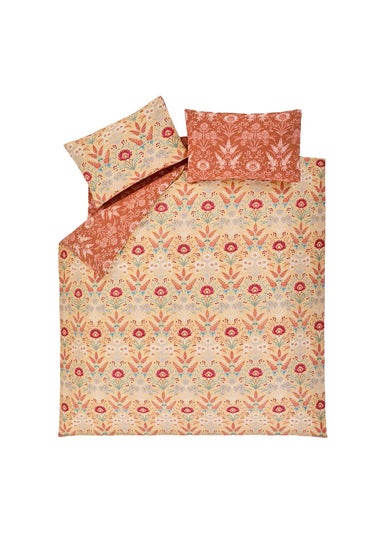Cotton Traders Multi Everley Cotton Duvet Set