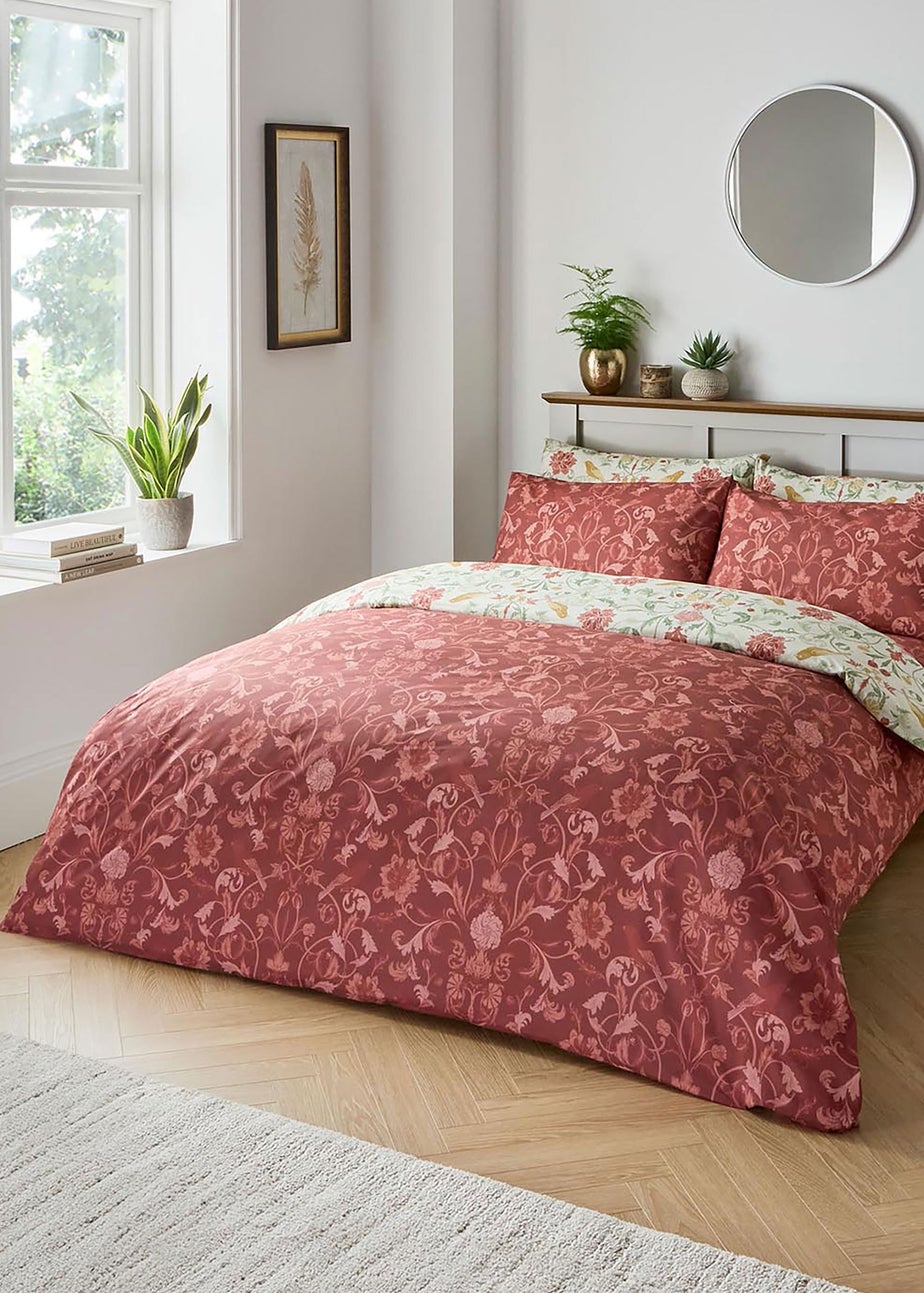 Cotton Traders Multi Acanthus Duvet Set