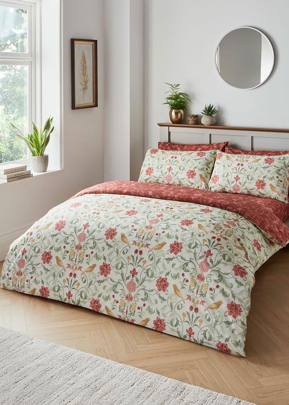 Cotton Traders Multi Acanthus Duvet Set