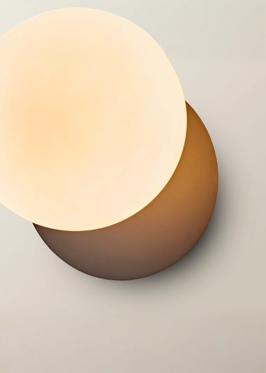 ValueLights Darla Navy Bathroom Wall Light with Bulb