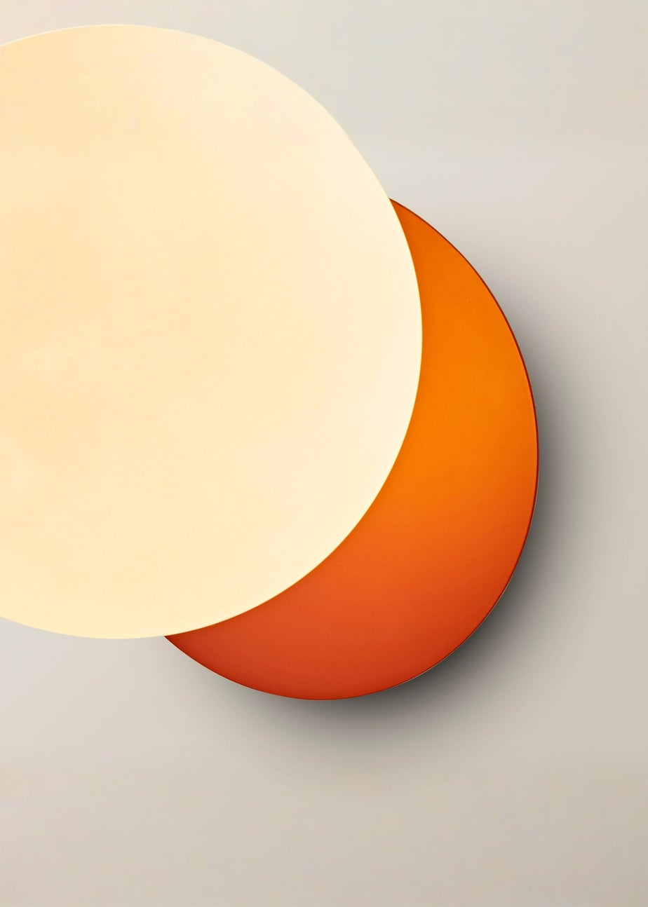 ValueLights Darla Rust Bathroom Wall Light with Bulb