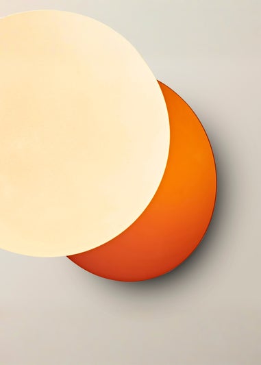 ValueLights Darla Rust Bathroom Wall Light with Bulb