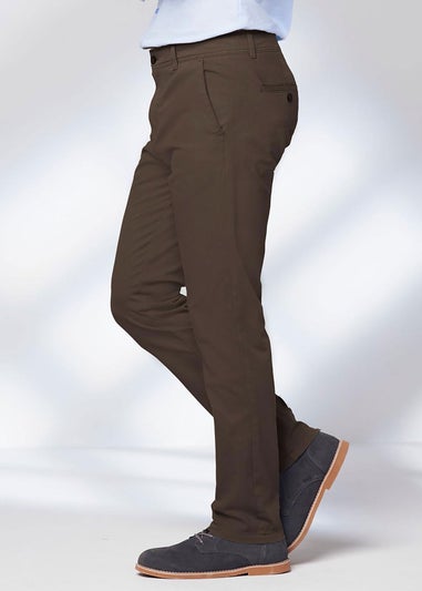 Cotton Traders Truffle Super Stretchy Chino Trousers