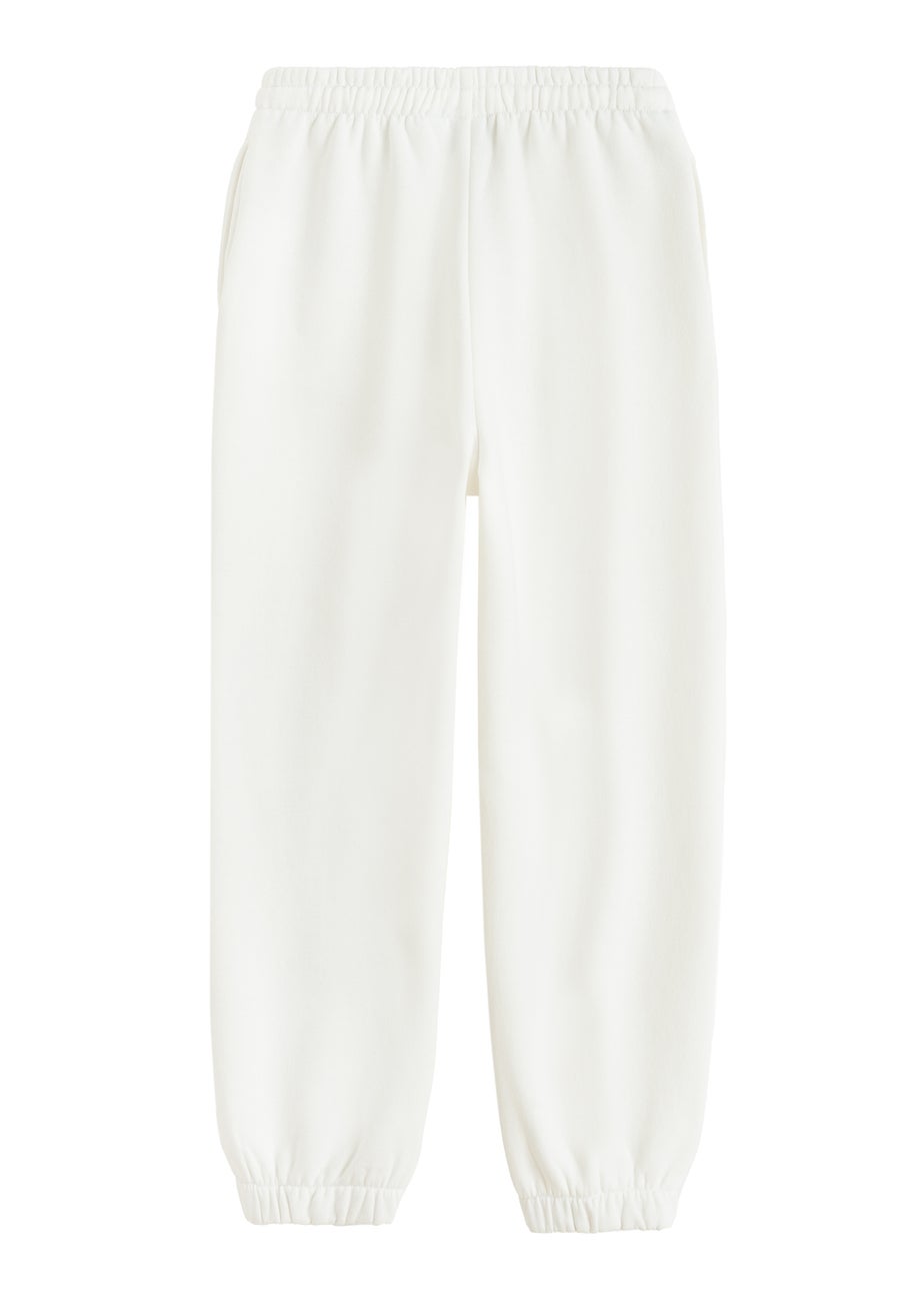 Cool Club White Lilo & Stitch Printed Joggers (3-7 yrs)