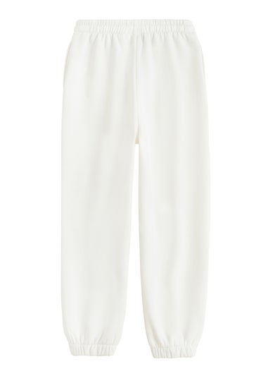 Cool Club White Lilo & Stitch Printed Joggers (3-7 yrs)