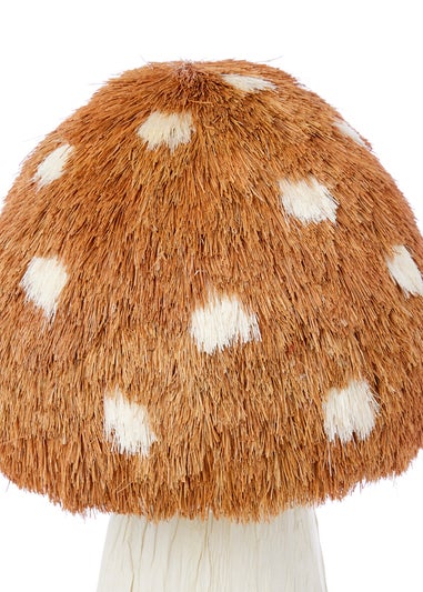Premier Decorations Brown Mushroom Ornament