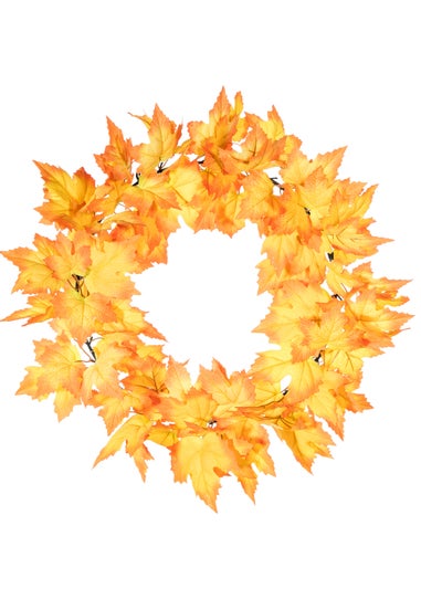 Premier Decorations Bright Autumn Leaf Wreath