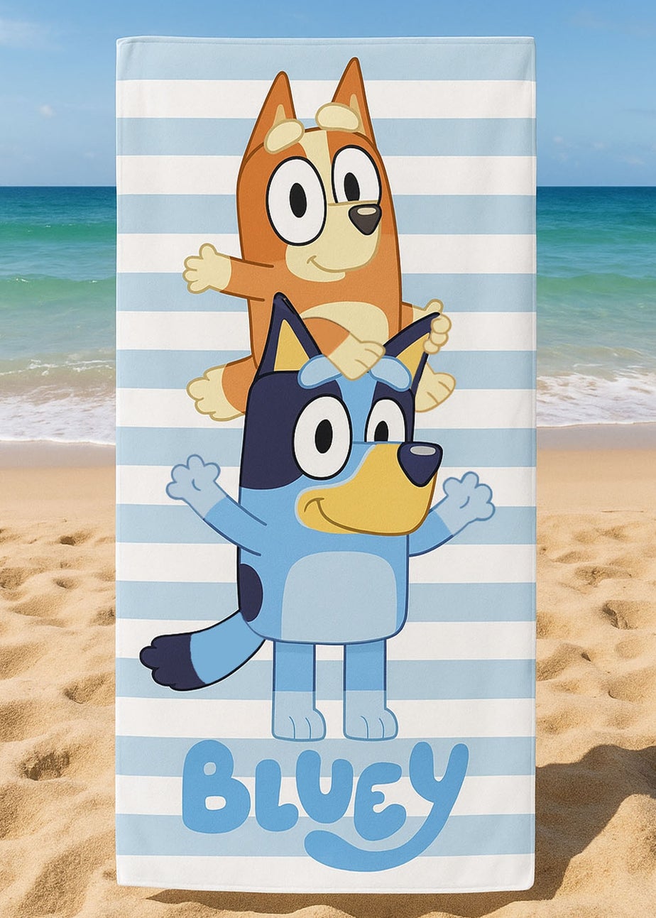 Bluey Striped Towel