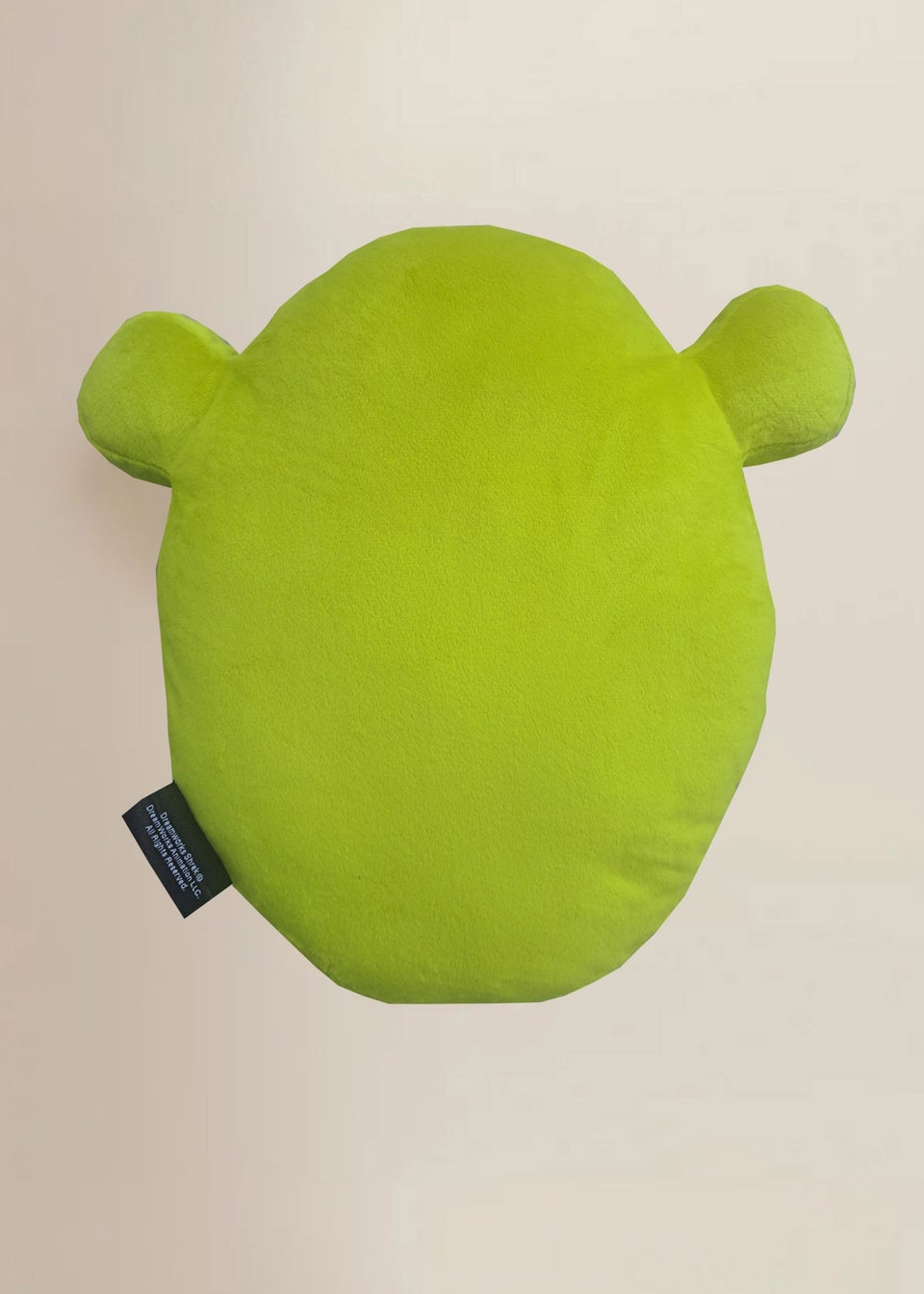 Shrek Green Head Cushion