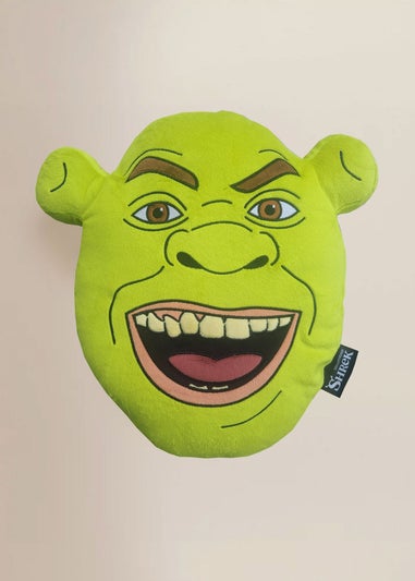 Shrek Green Head Cushion